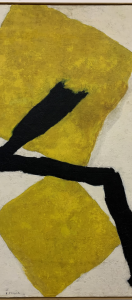 Título: Amarelo Artista: Tomie Ohtake Dimensão: 135 x 99 cm Técnica: Óleo s/ tela Data: 1966